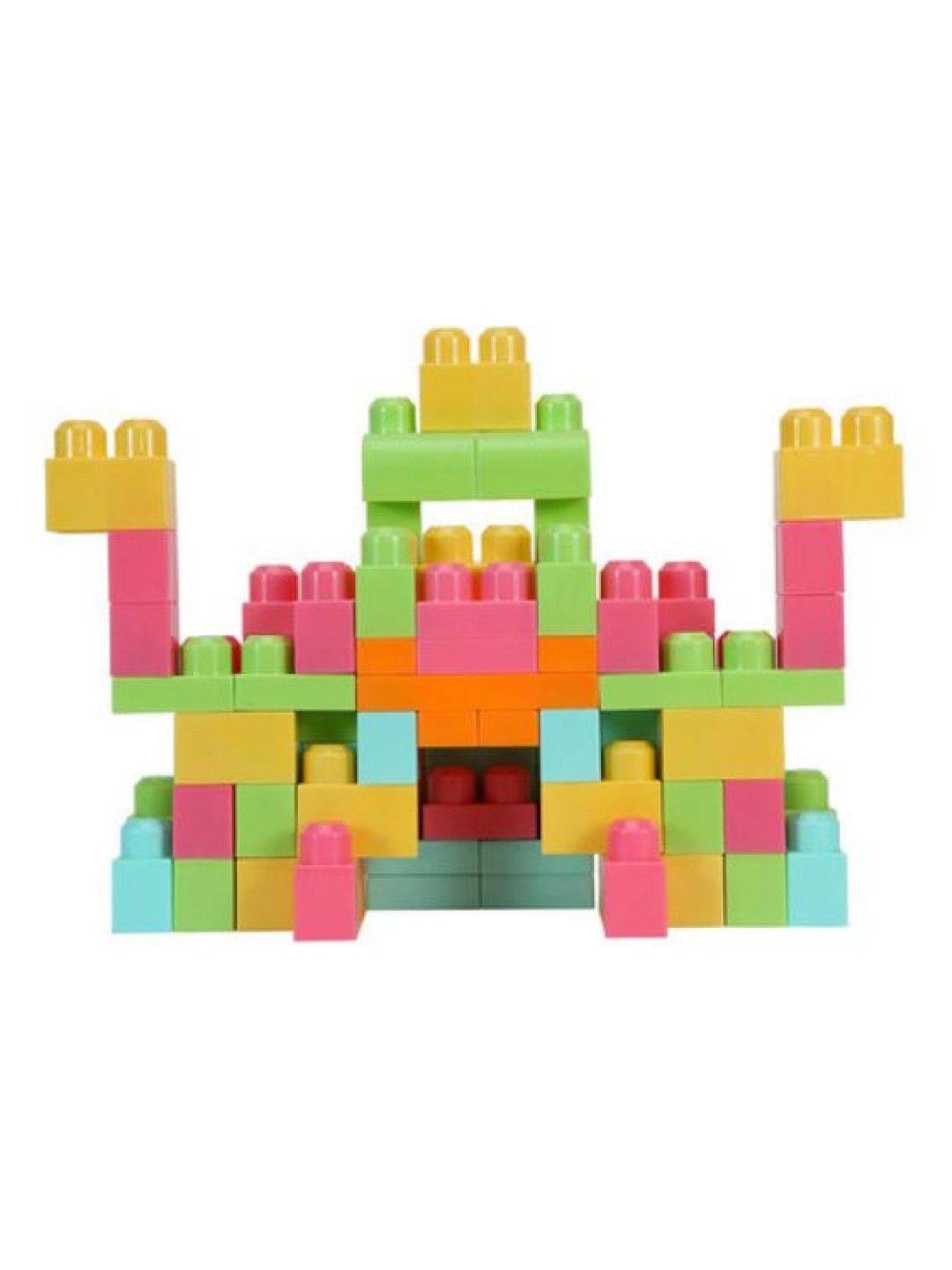 Anko 100 Piece Block Bag (Pink & Green- Image 2)