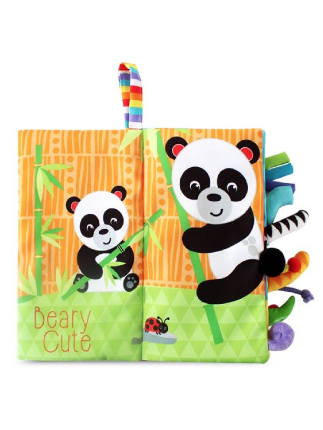 Fisher Price Colorful Animal Cloth Book (No Color- Image 1)