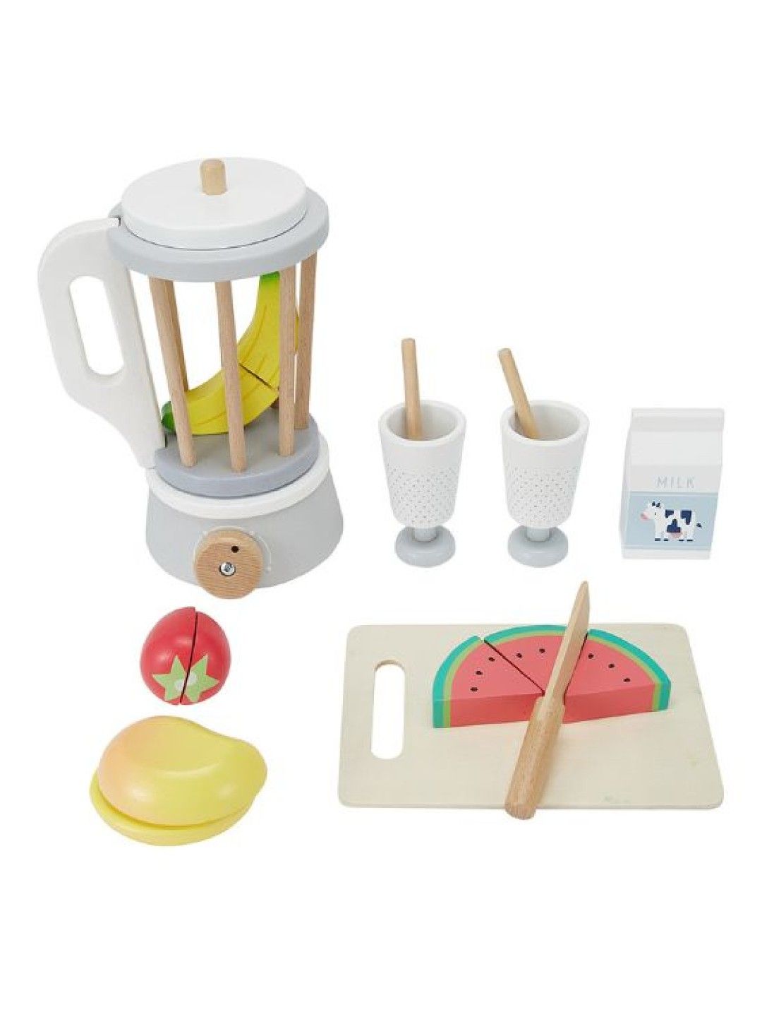 Anko 12-Piece Wooden Blender (No Color- Image 2)