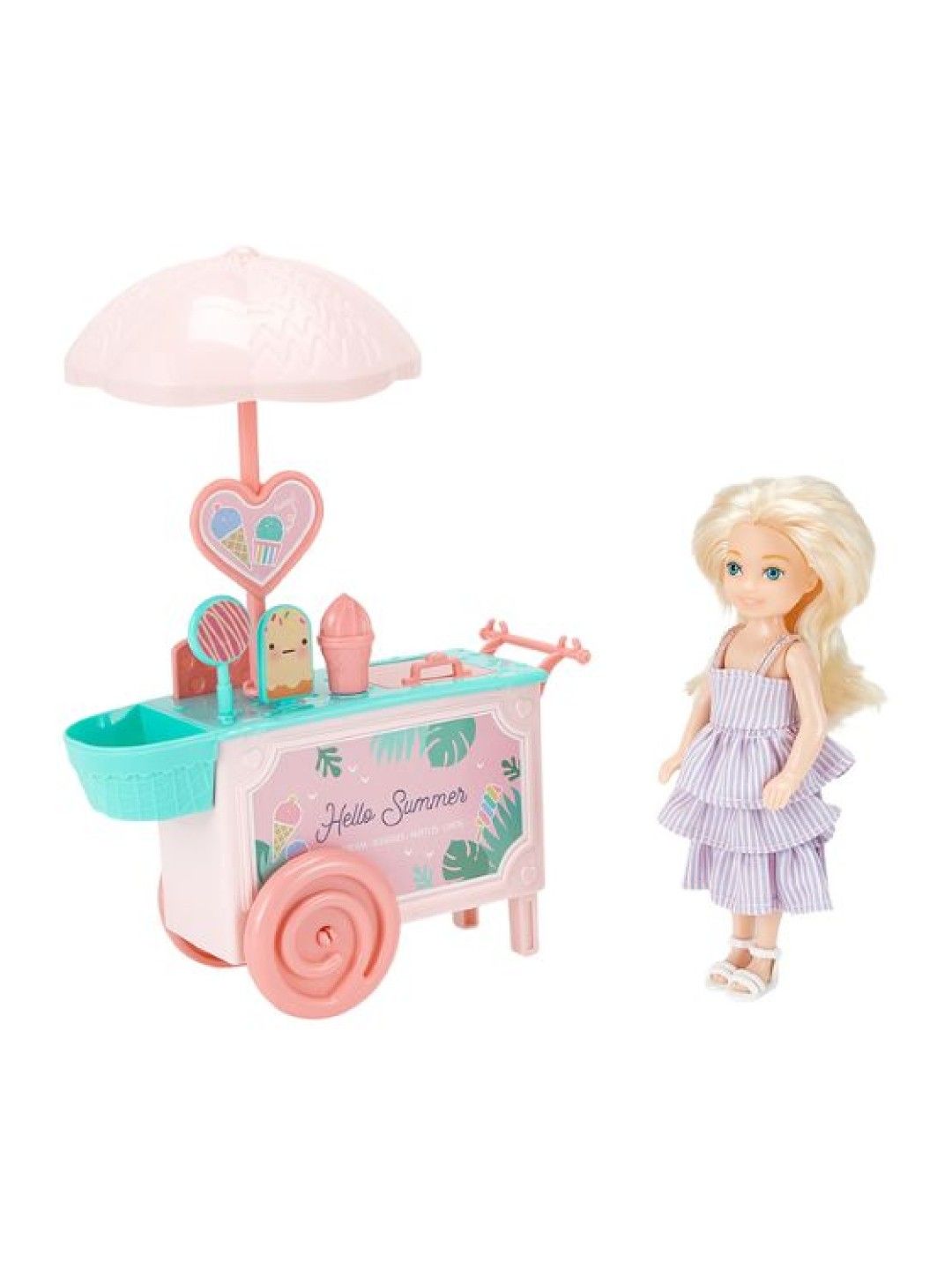 Anko 15-Piece Mini Doll and Ice Cream Set (No Color- Image 2)