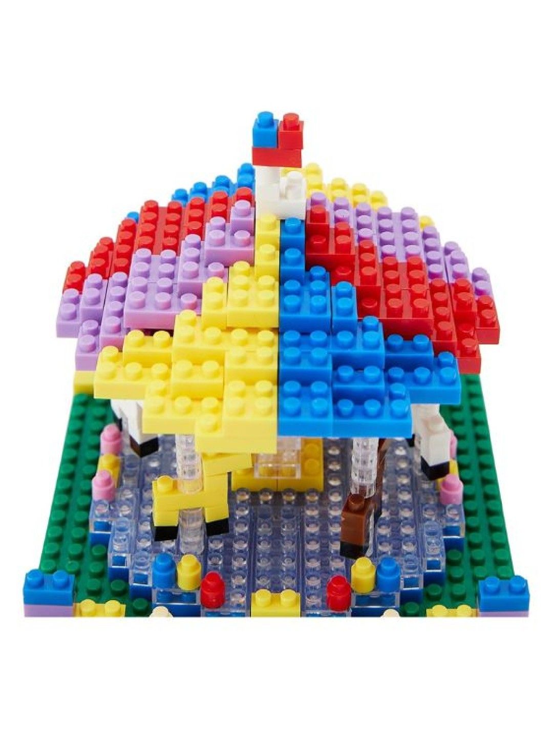 Anko 324-Piece Mini Blocks Set - Carousel (No Color- Image 2)