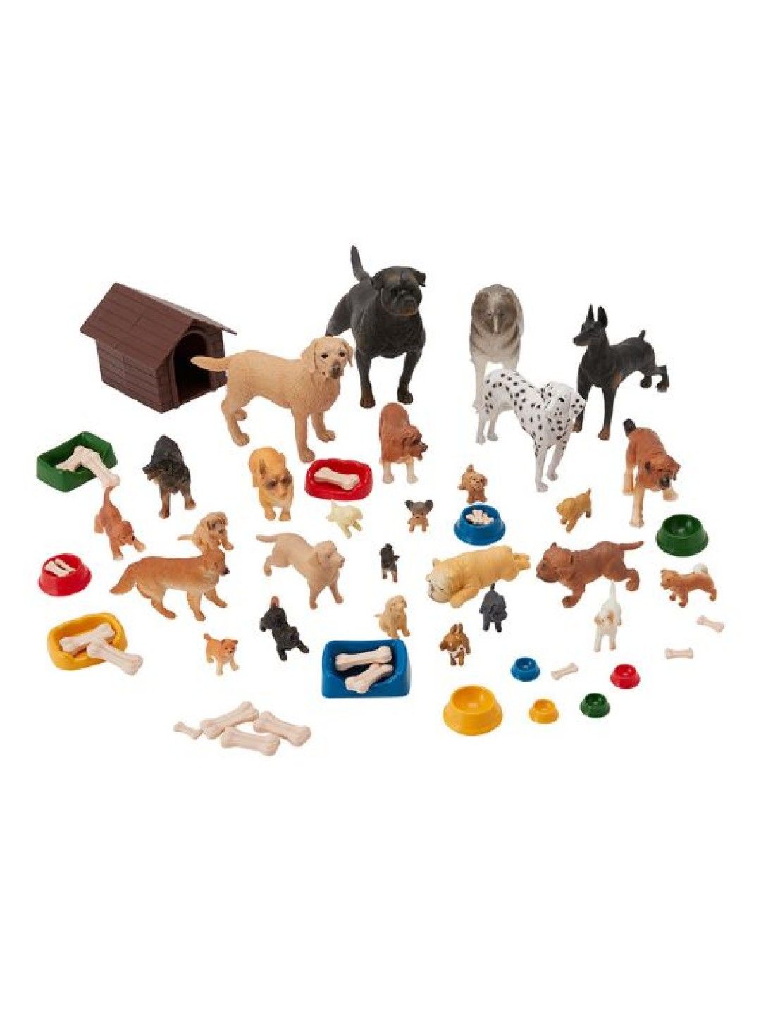 Anko 60-Piece Dog Bucket Set (No Color- Image 2)