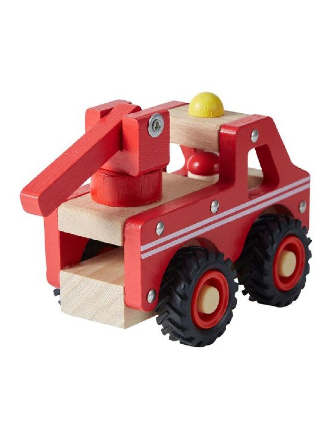 Anko Wooden Fire Truck (No Color- Image 4)