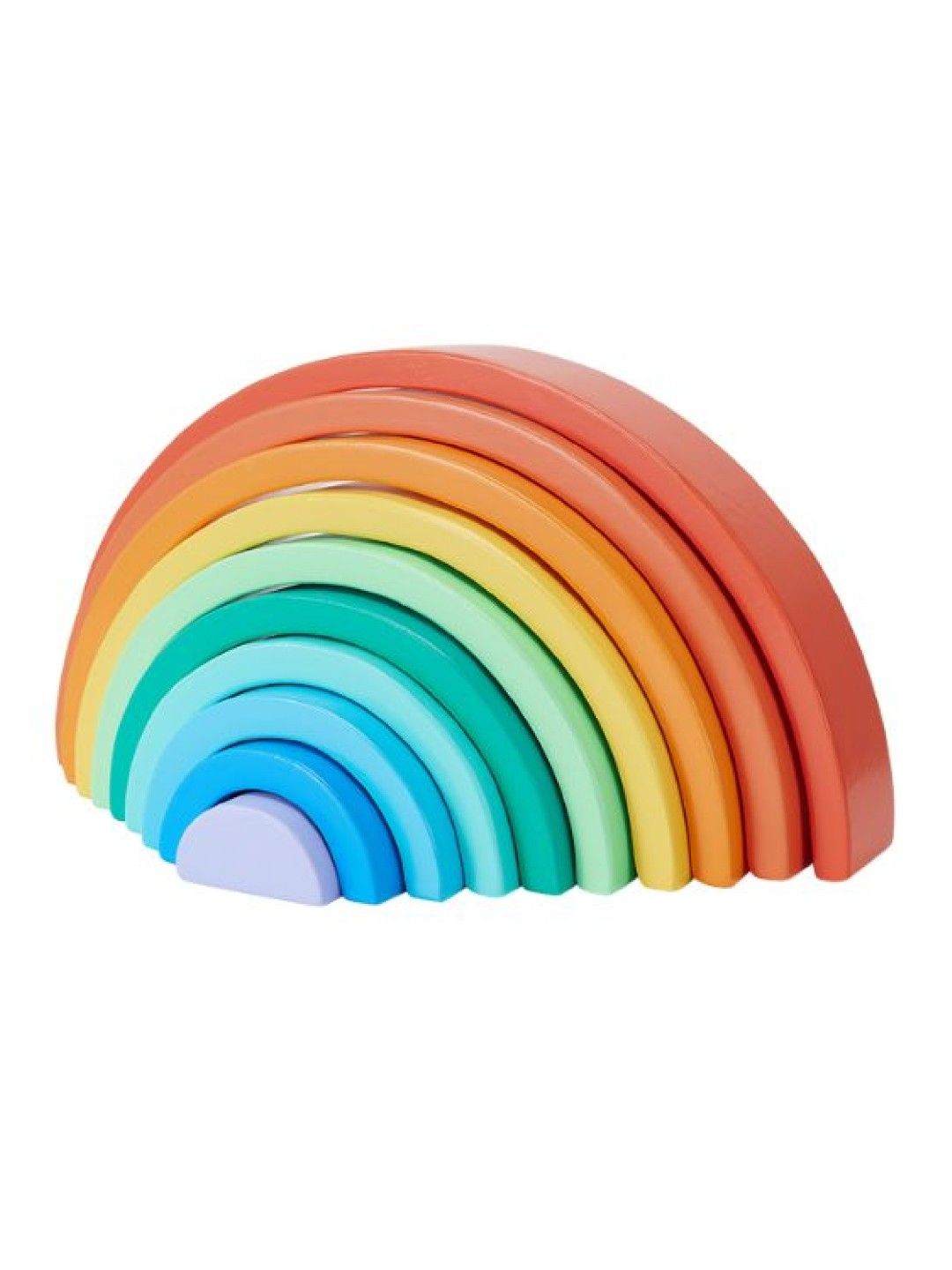 Anko Wooden Giant Stacking Rainbow (No Color- Image 2)