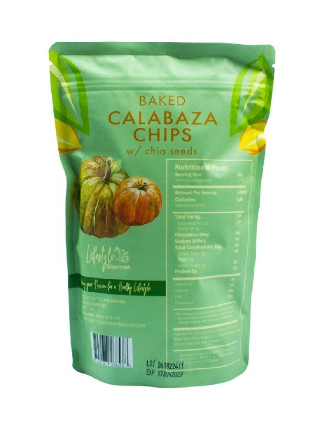 Lifestyle Gourmet Sour Cream Calabaza Chips (No Color- Image 2)