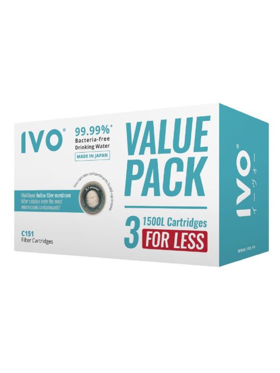 IVO Value Pack (3pcs. IVO Refill Cartridge) (No Color- Image 2)