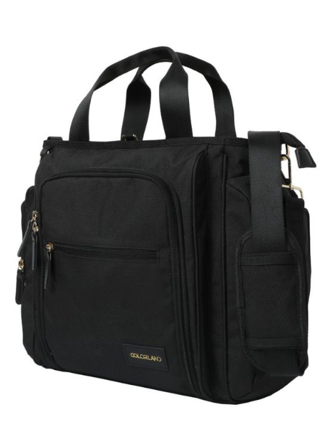Colorland Gabrielle Tote Baby Changing Bag (TT179F/Black) edamama