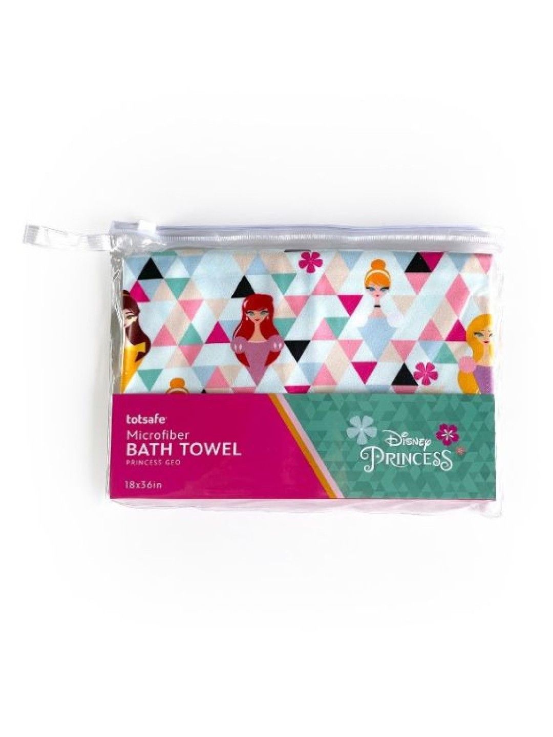 Totsafe Disney Quick Dry Microfiber Towels - Disney Princess (Geo Series) (No Color- Image 2)