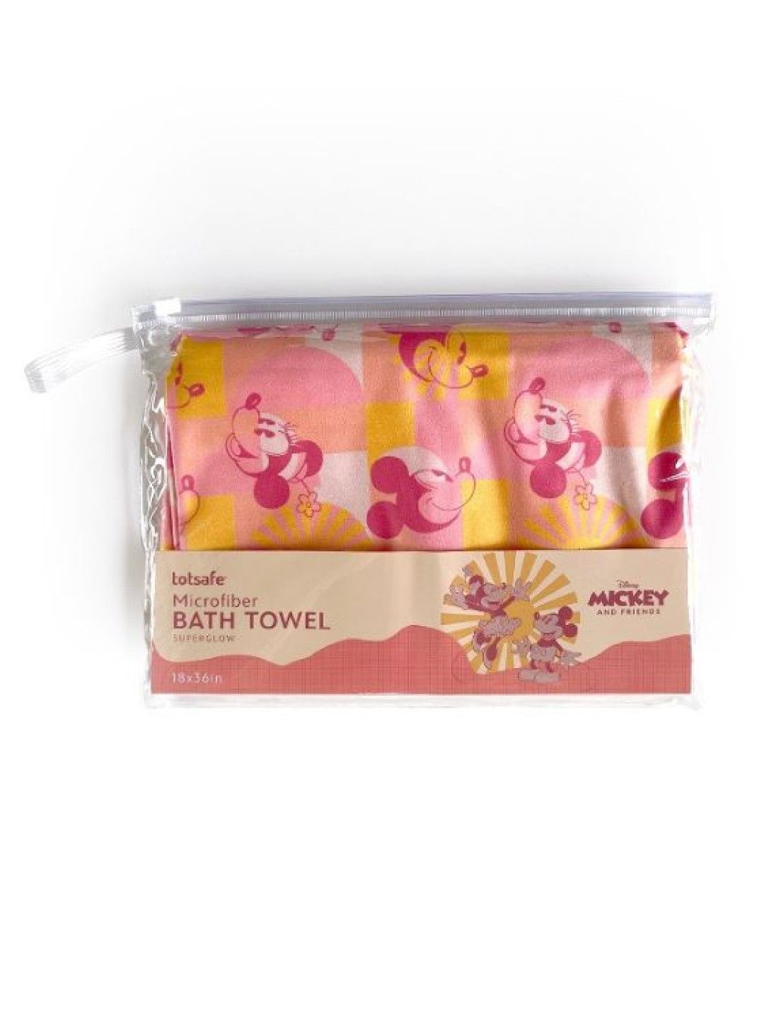 Totsafe Disney Quick Dry Microfiber Towels - Mickey & Friends (Superglow) (No Color- Image 2)