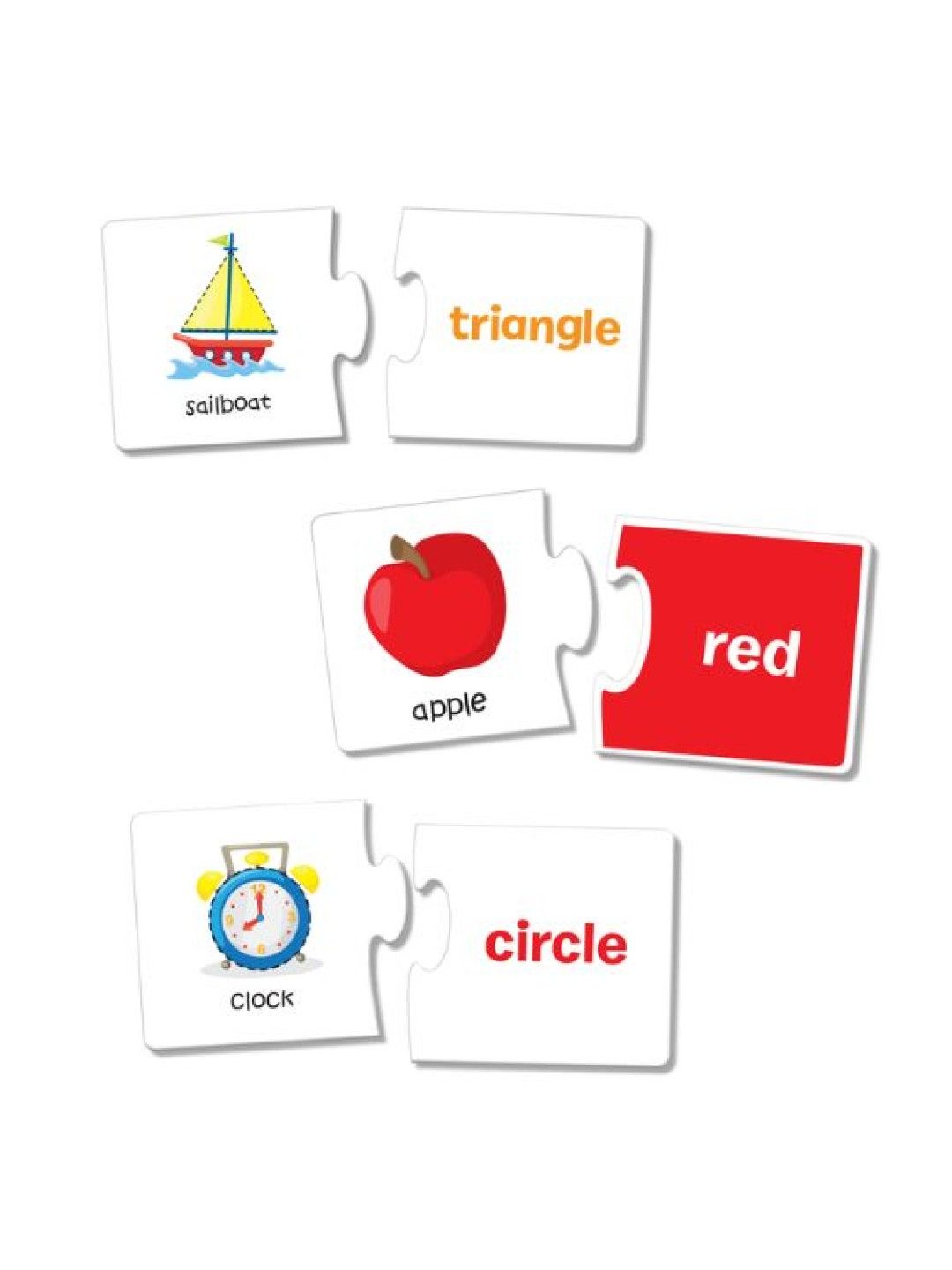 Joytoy Colors & Shapes Match-up Puzzles (No Color- Image 2)