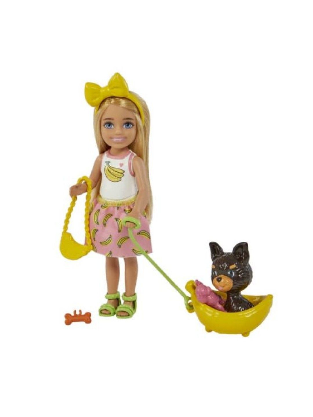 Barbie Chelsea + Pet Puppy (No Color- Image 3)