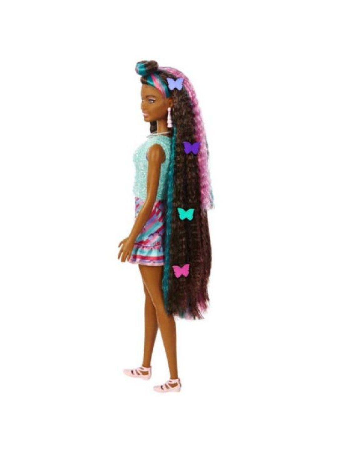 Barbie Totally Hair Themed Doll (Butterfly- Image 2)