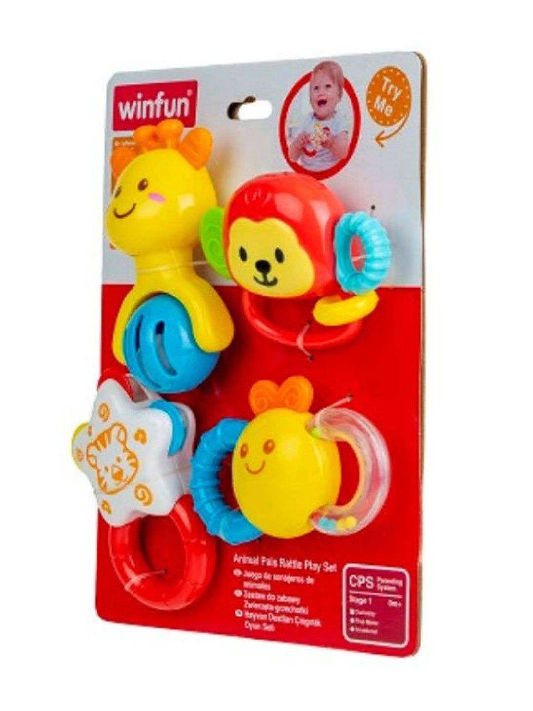 winfun Animal Pals Rattle Play Set (No Color- Image 2)