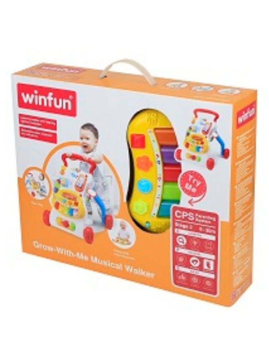 winfun Grow with Me Musical Walker (No Color- Image 2)