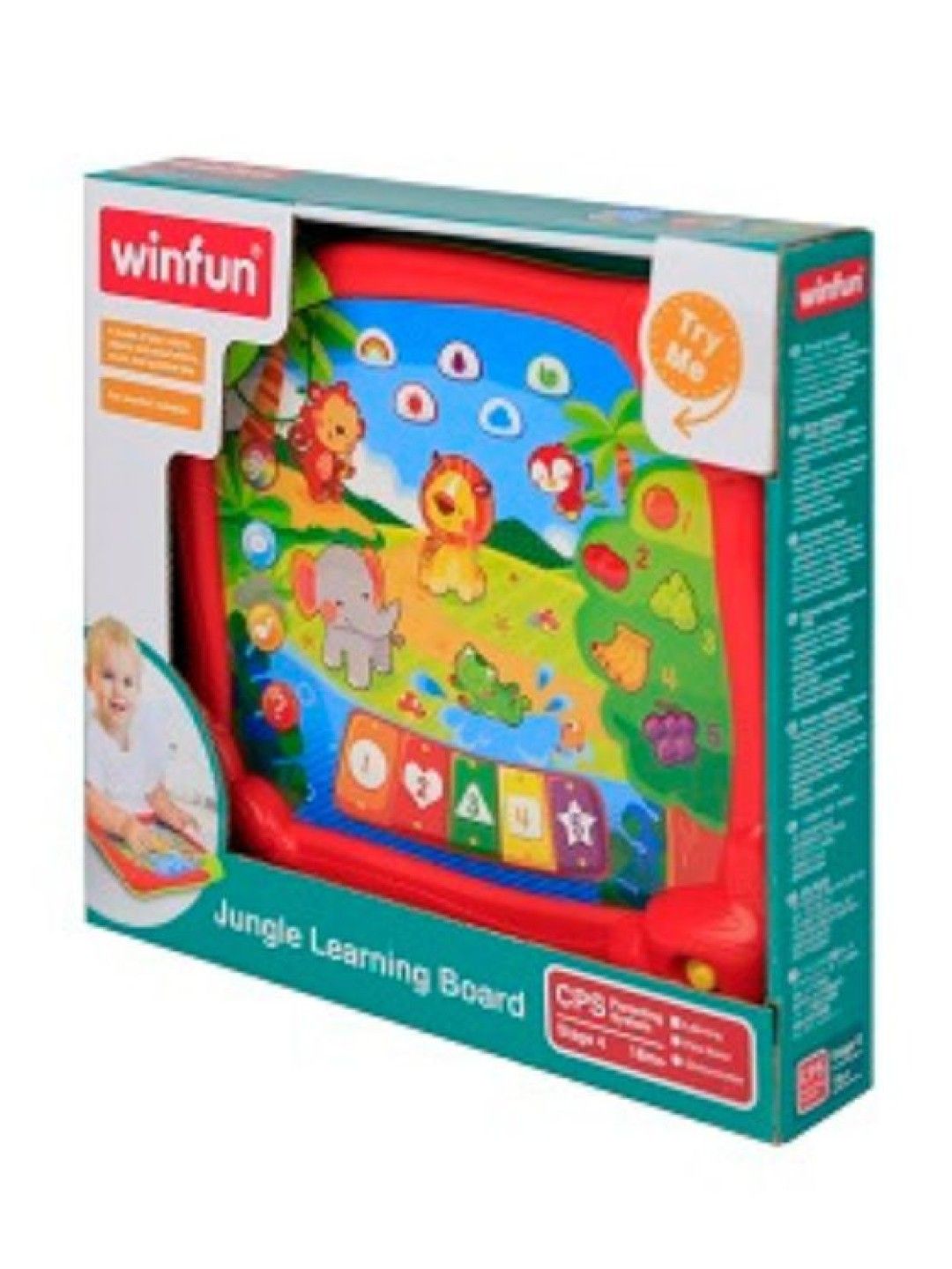 winfun Jungle Learning Board (No Color- Image 2)