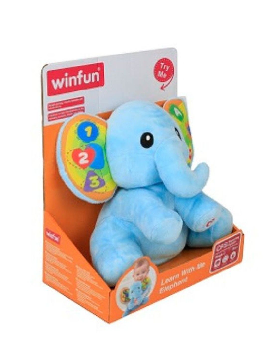 winfun Learn with Me Elephant (No Color- Image 2)