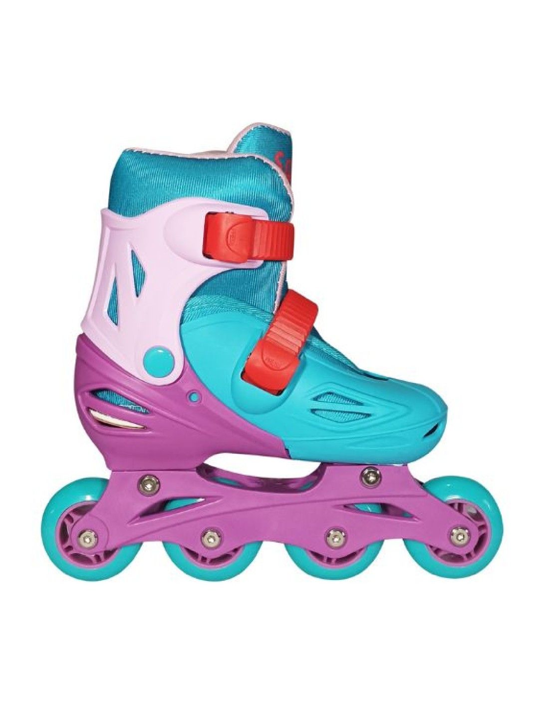 Squad Skates Rave Adjustable Inline Skates for Kids (Green/Purple/Pink) (No Color- Image 2)