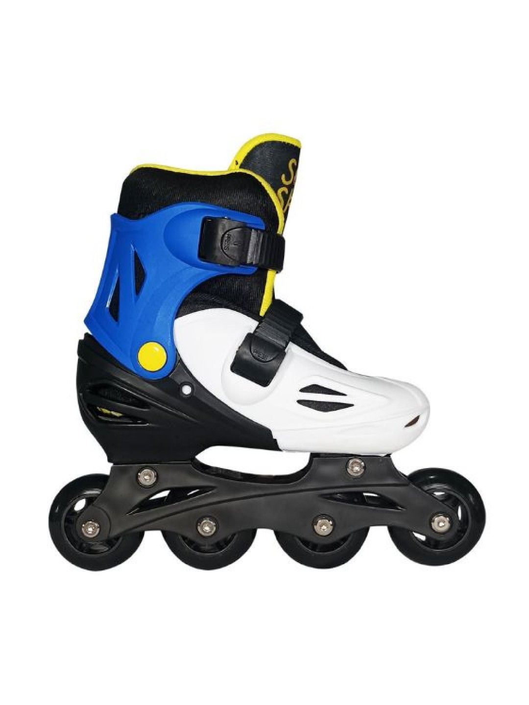 Squad Skates Rave Adjustable Inline Skates for Kids (Black/White/Blue) (No Color- Image 2)