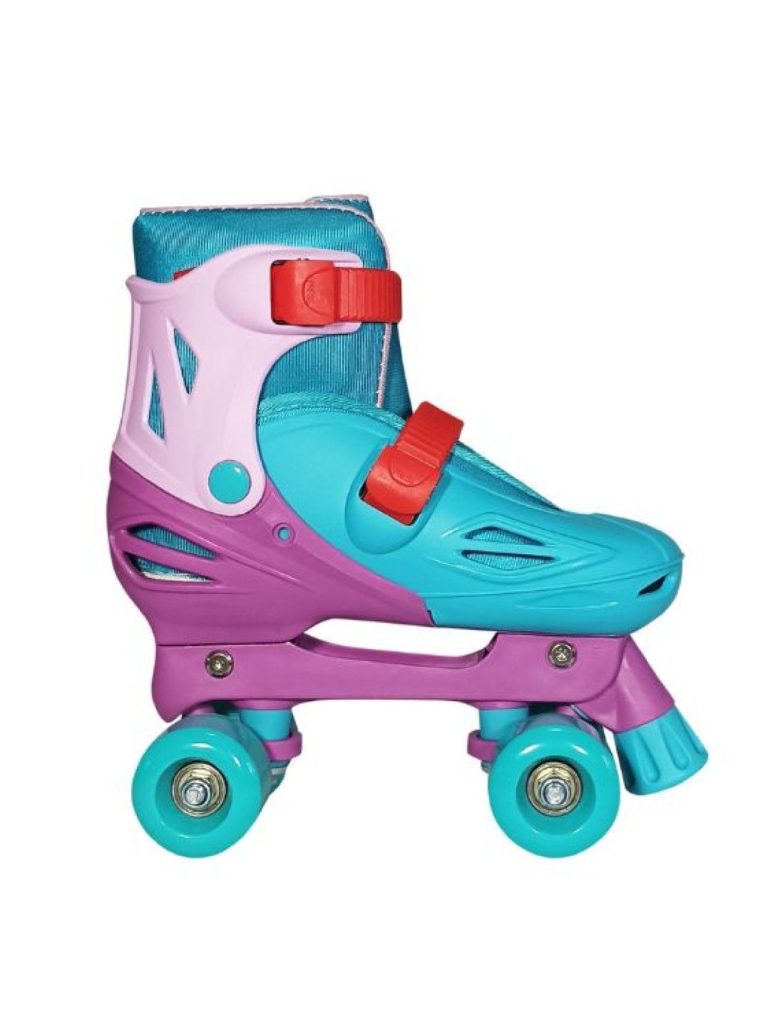 Squad Skates Rave Adjustable Quad Skates for Kids (Green/Purple/Pink) (No Color- Image 2)