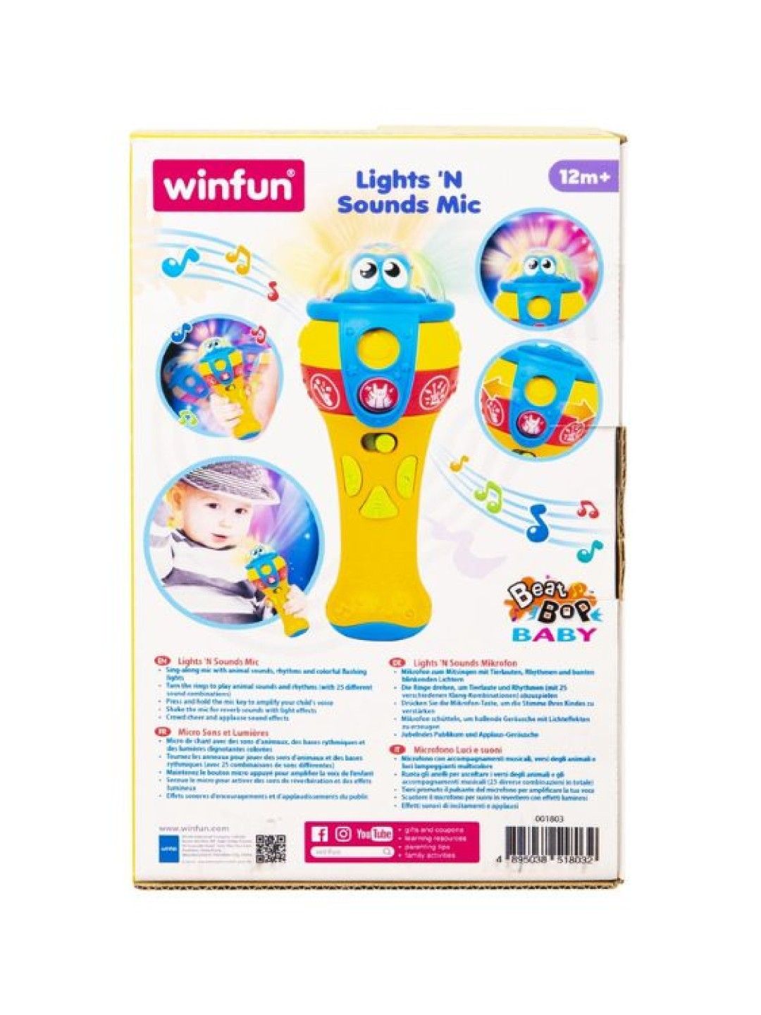 winfun Lights 'N Sounds Mic (No Color- Image 2)