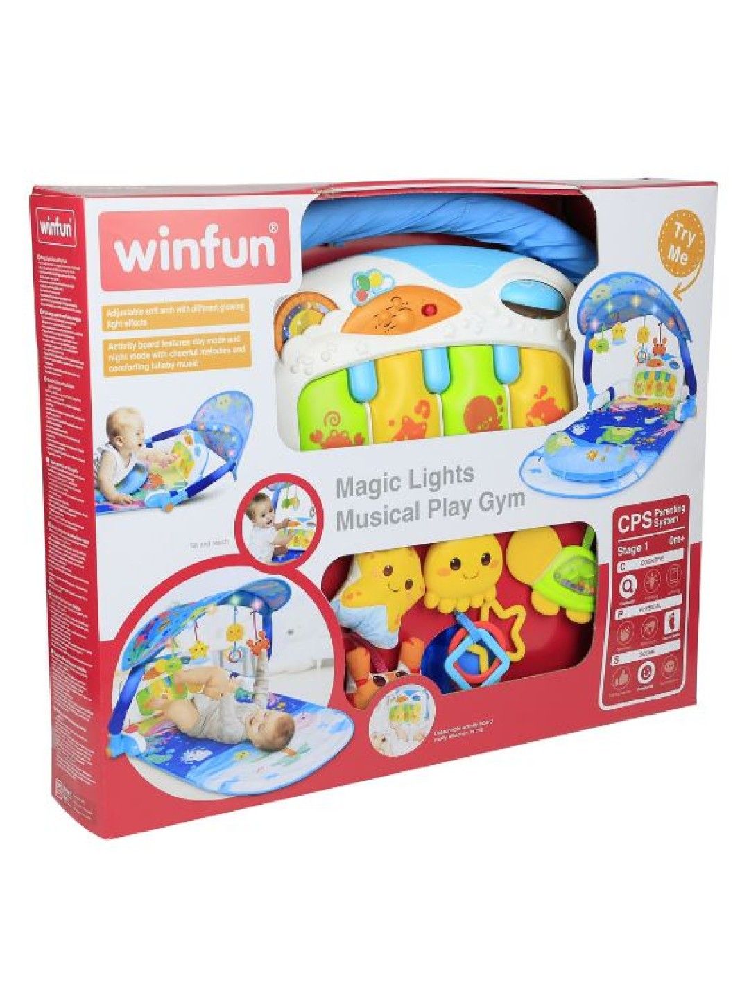 winfun Magic Lights Musical Play Gym (No Color- Image 2)