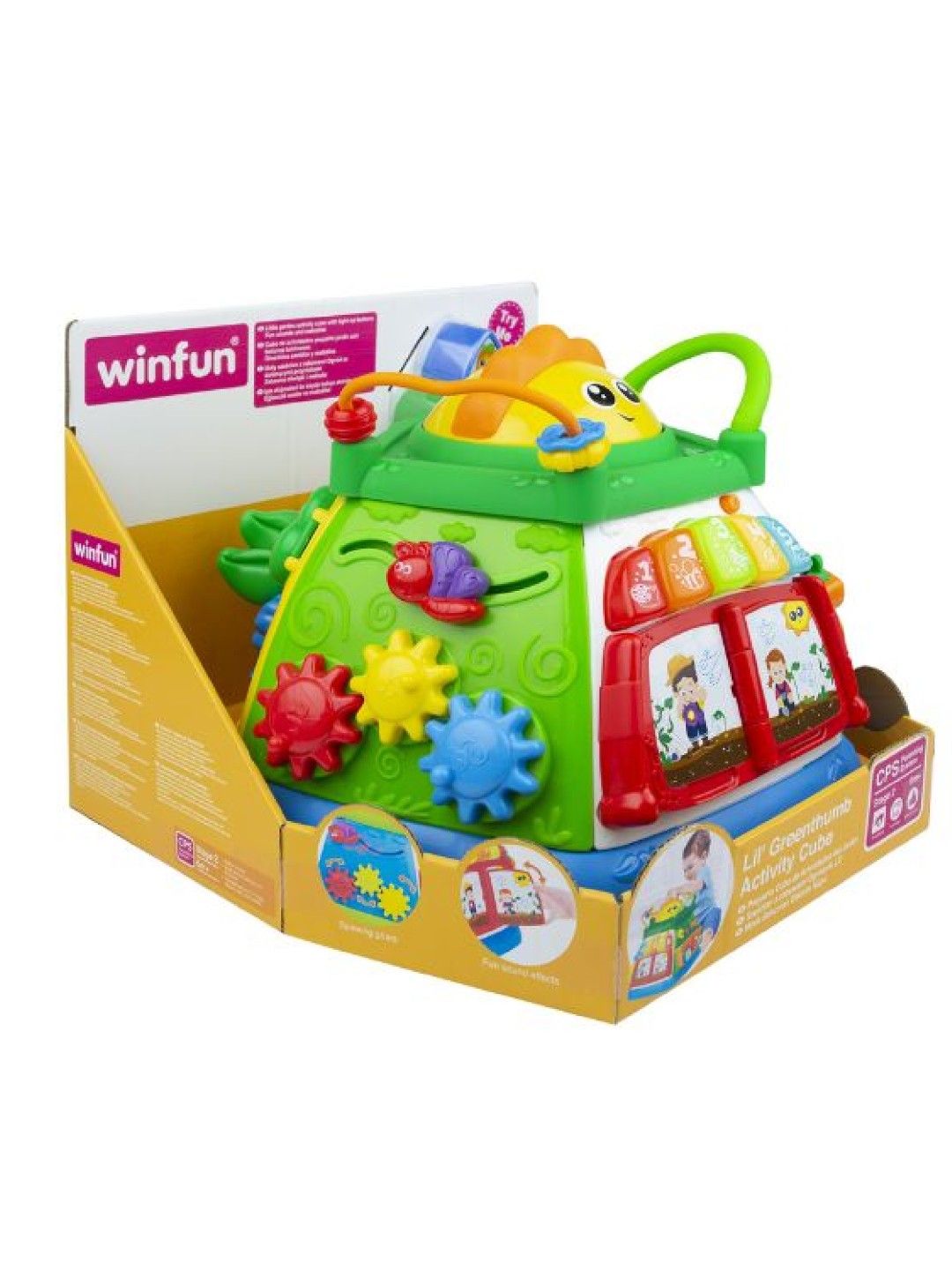 winfun Lil Greenthumb Activity Cube (No Color- Image 2)