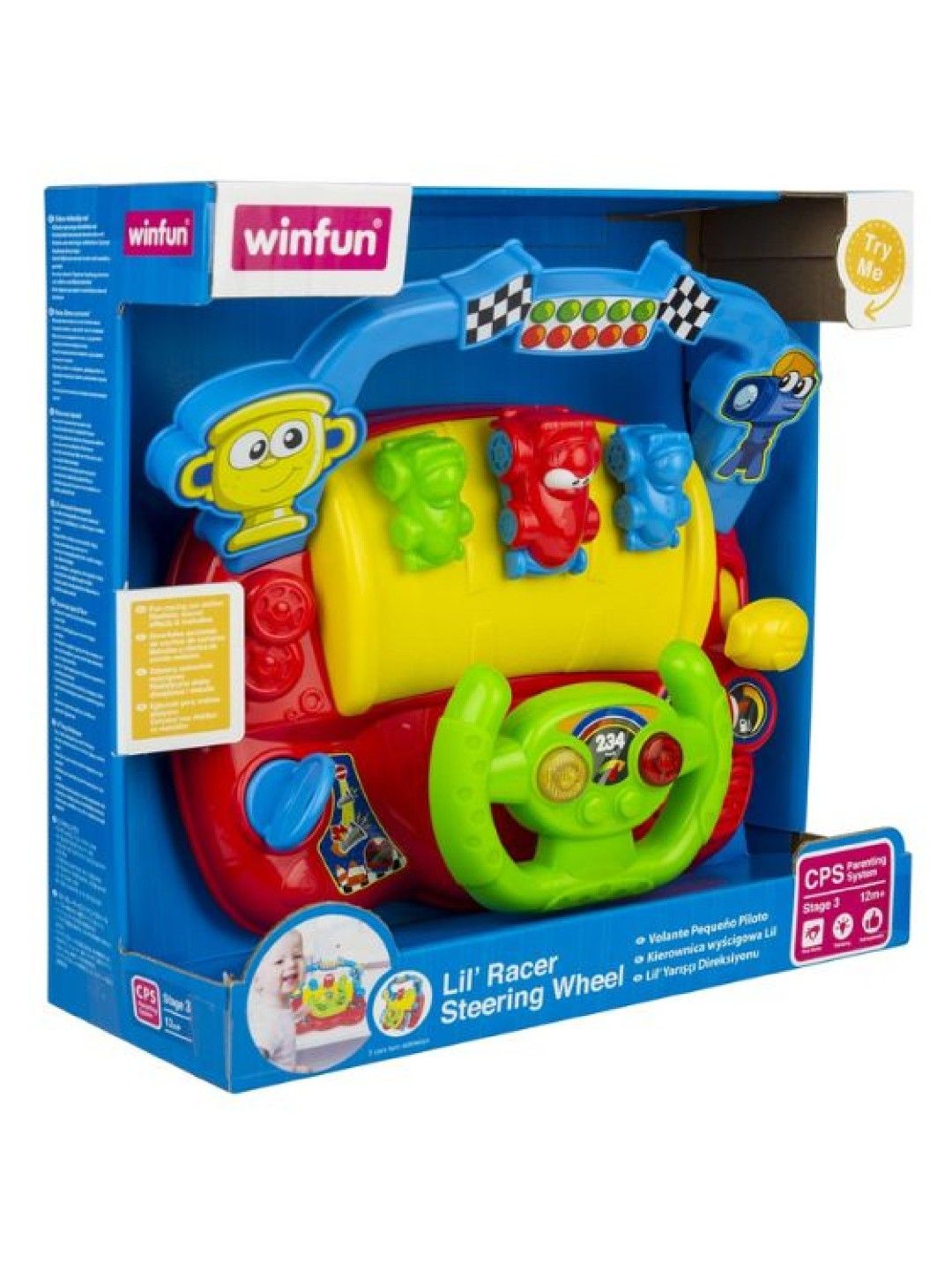 winfun Lil' Racer Steering Wheel (No Color- Image 2)