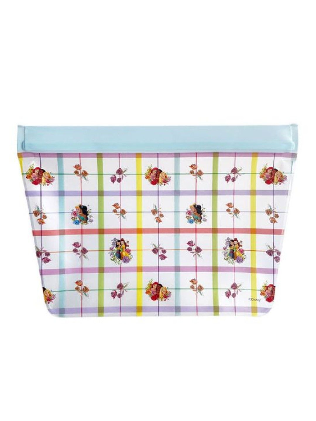 Zippies Lab Disney Princess Floral Plaid - Standup Storage Bag 3-pc Set (No Color- Image 2)