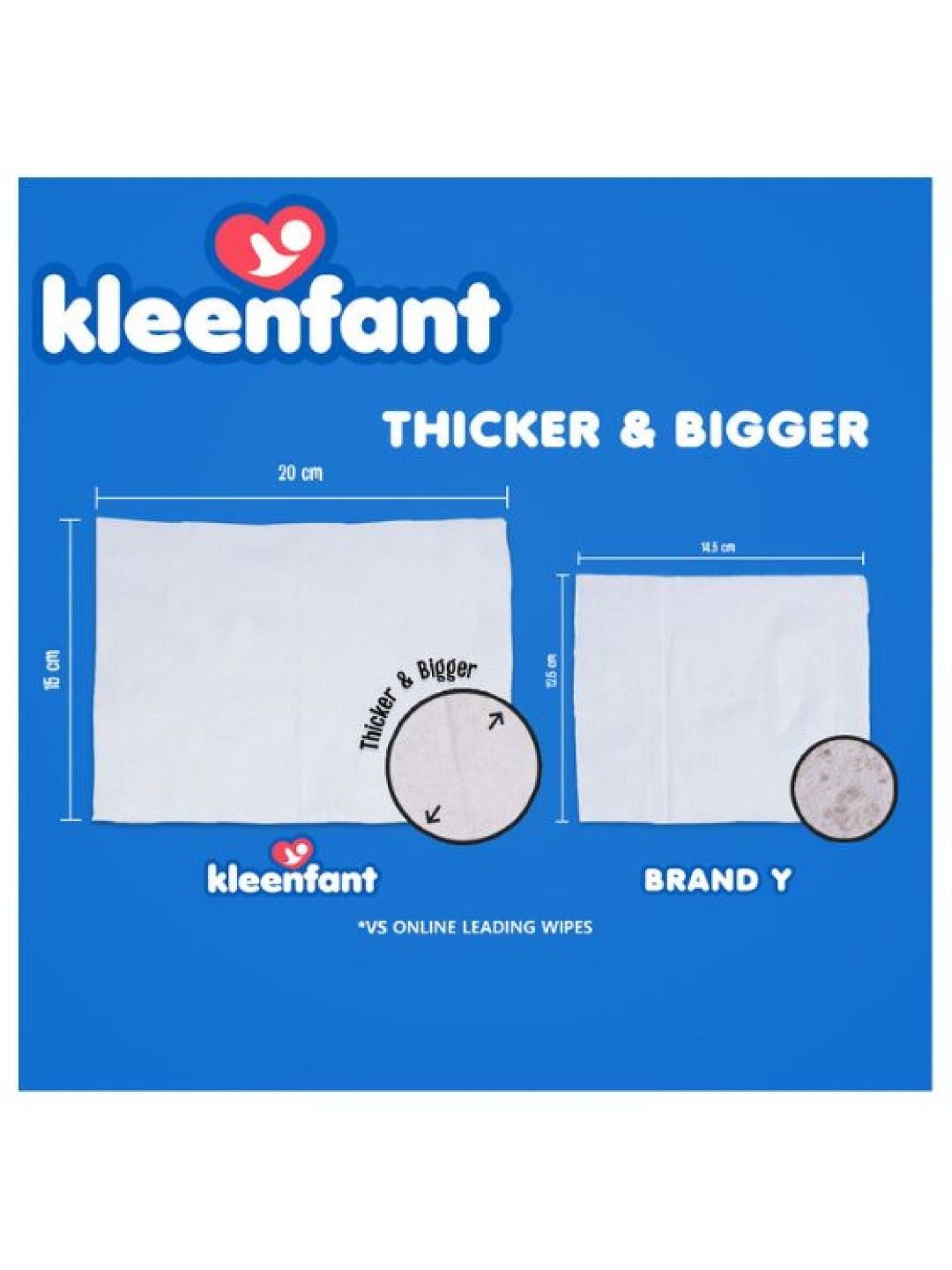 Kleenfant Unscented Baby Wipes (35s) + Baby Scent Scented Baby Wipes (35s) Pack of 2 (No Color- Image 3)