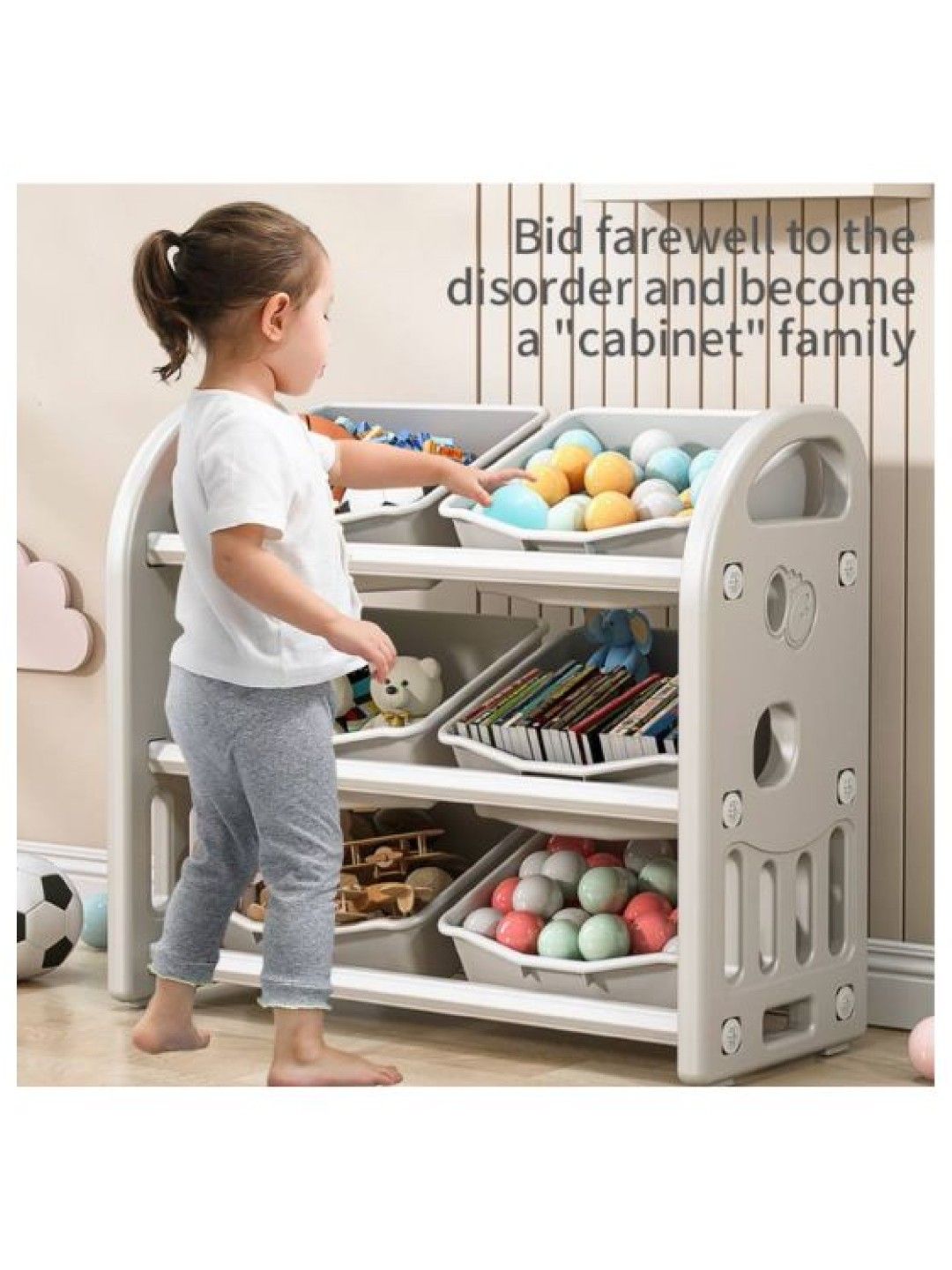 QT Hub Amaris Toy Organizer (No Color- Image 2)