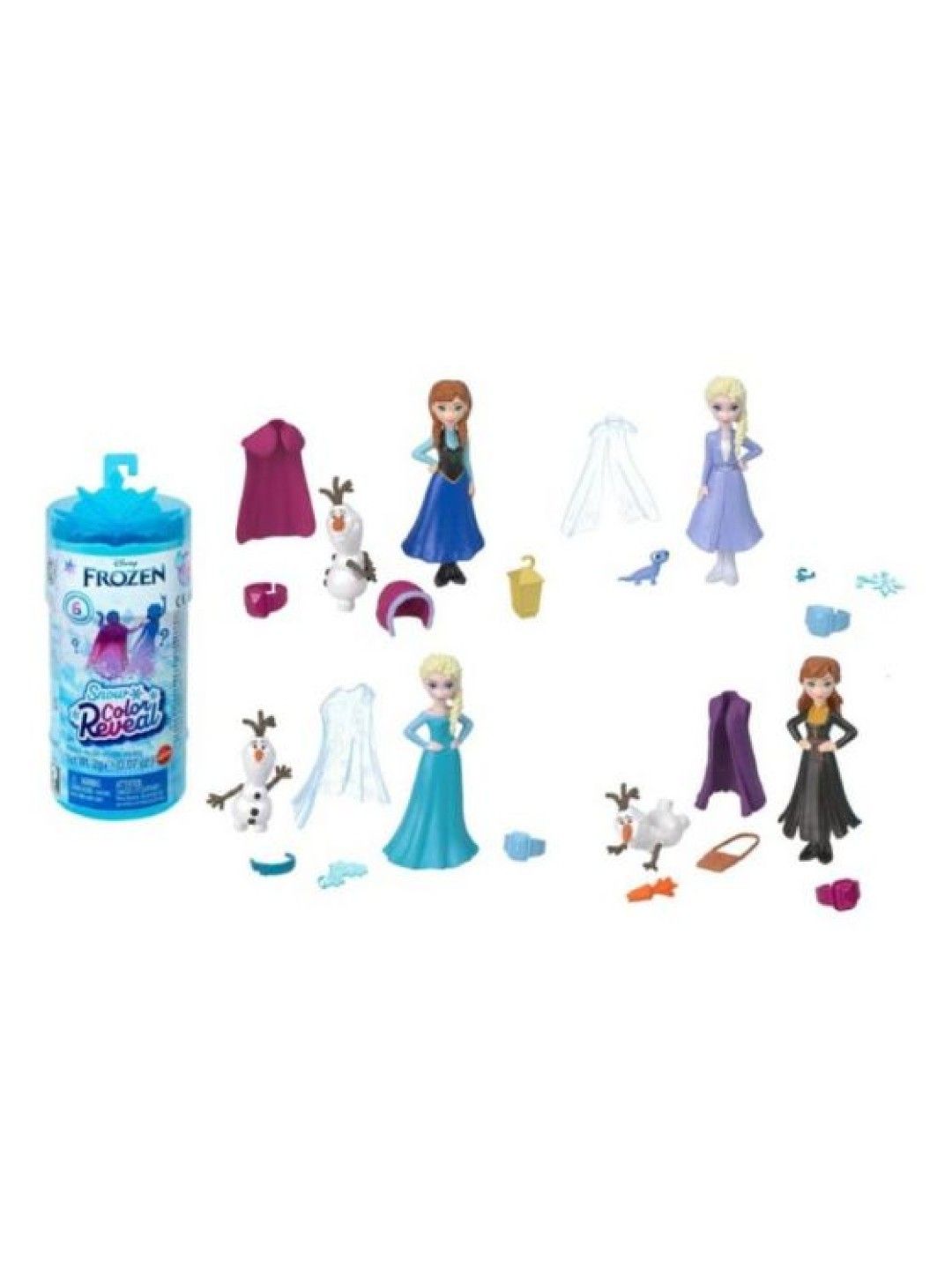 Disney Princess Disney Princess Frozen Color Reveal Doll (No Color- Image 2)