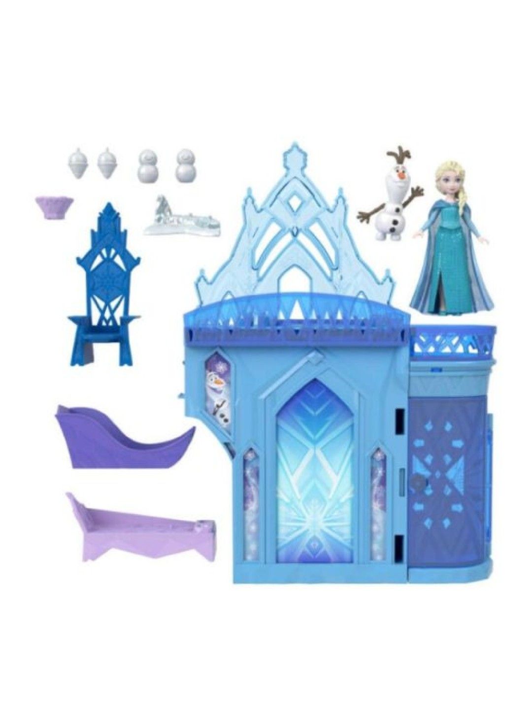 Disney Princess Disney Princess Stackable Doll and Playset Assortment - Elsa's Ice Castle (No Color- Image 2)