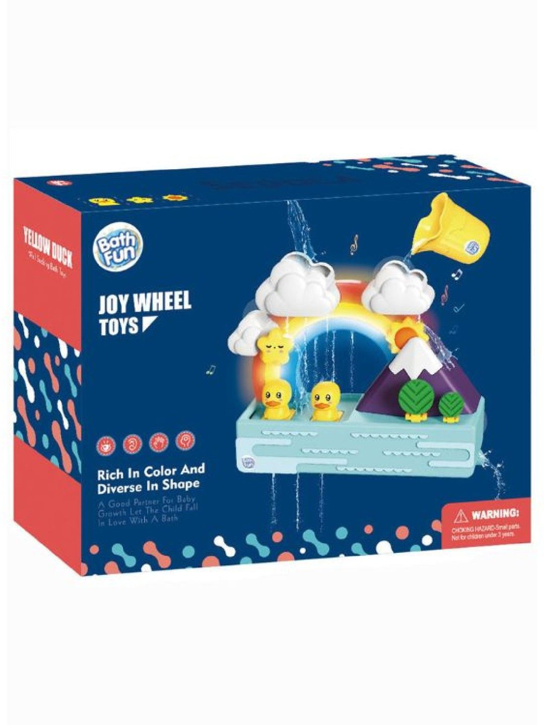 Bathfun Duck Joy Wheel Toys (No Color- Image 2)