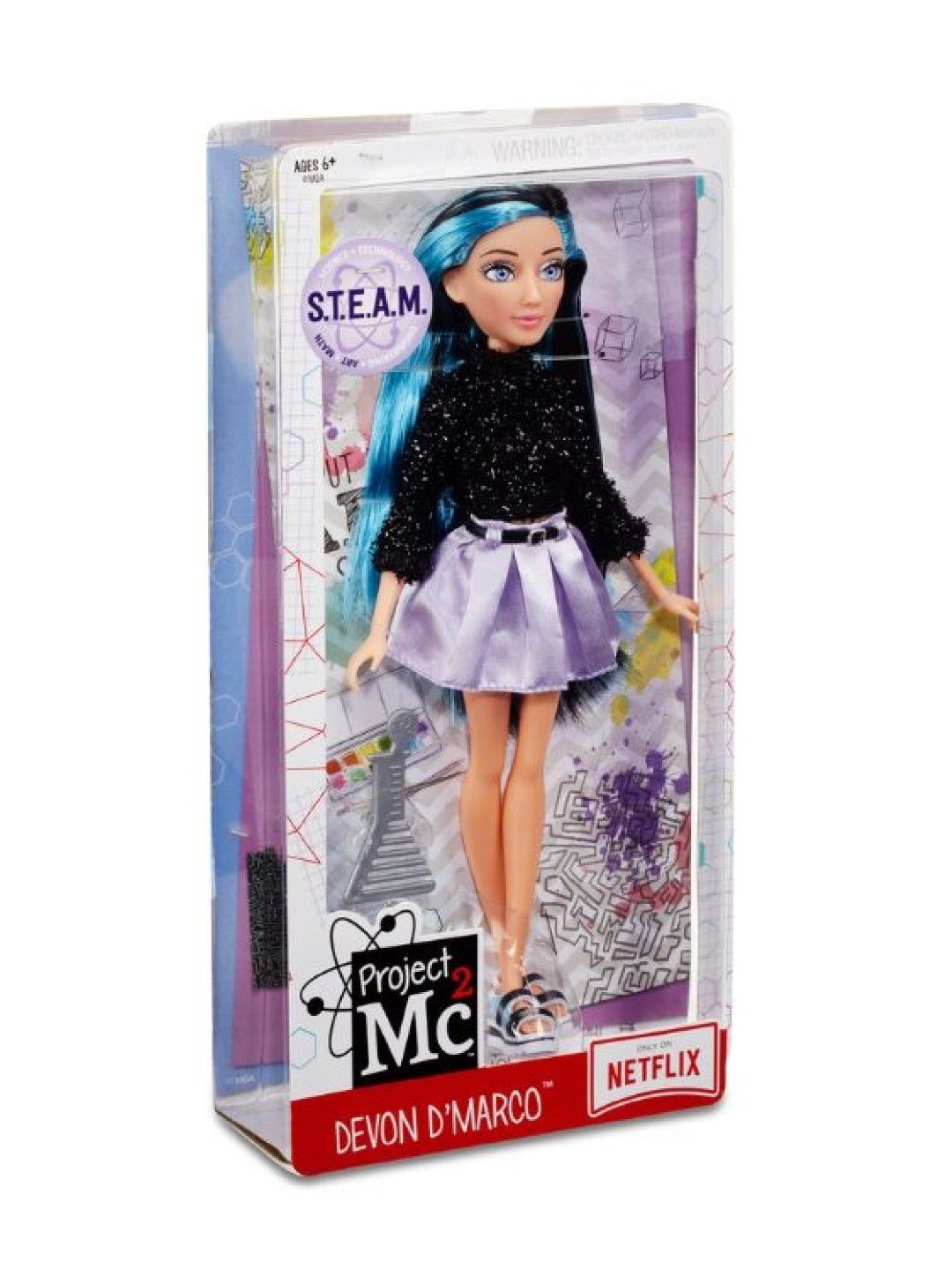 Project MC² Core Doll - Devon D' Marco (No Color- Image 1)