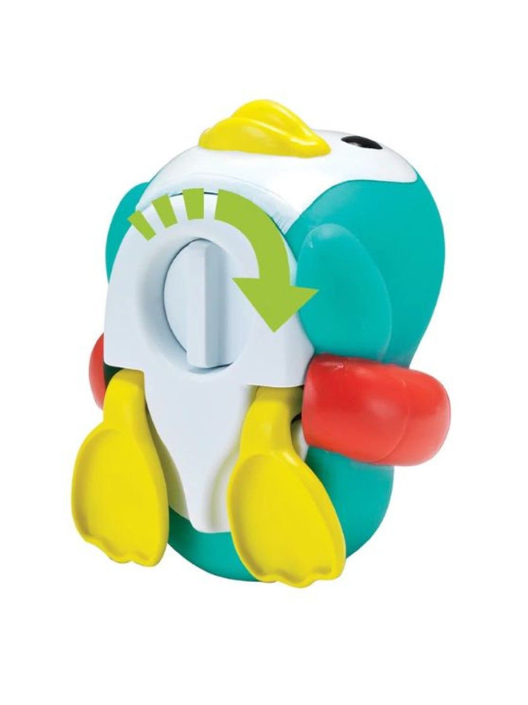 Infantino Kick & Swim Bath Pal - Penguin (Torquiose- Image 2)