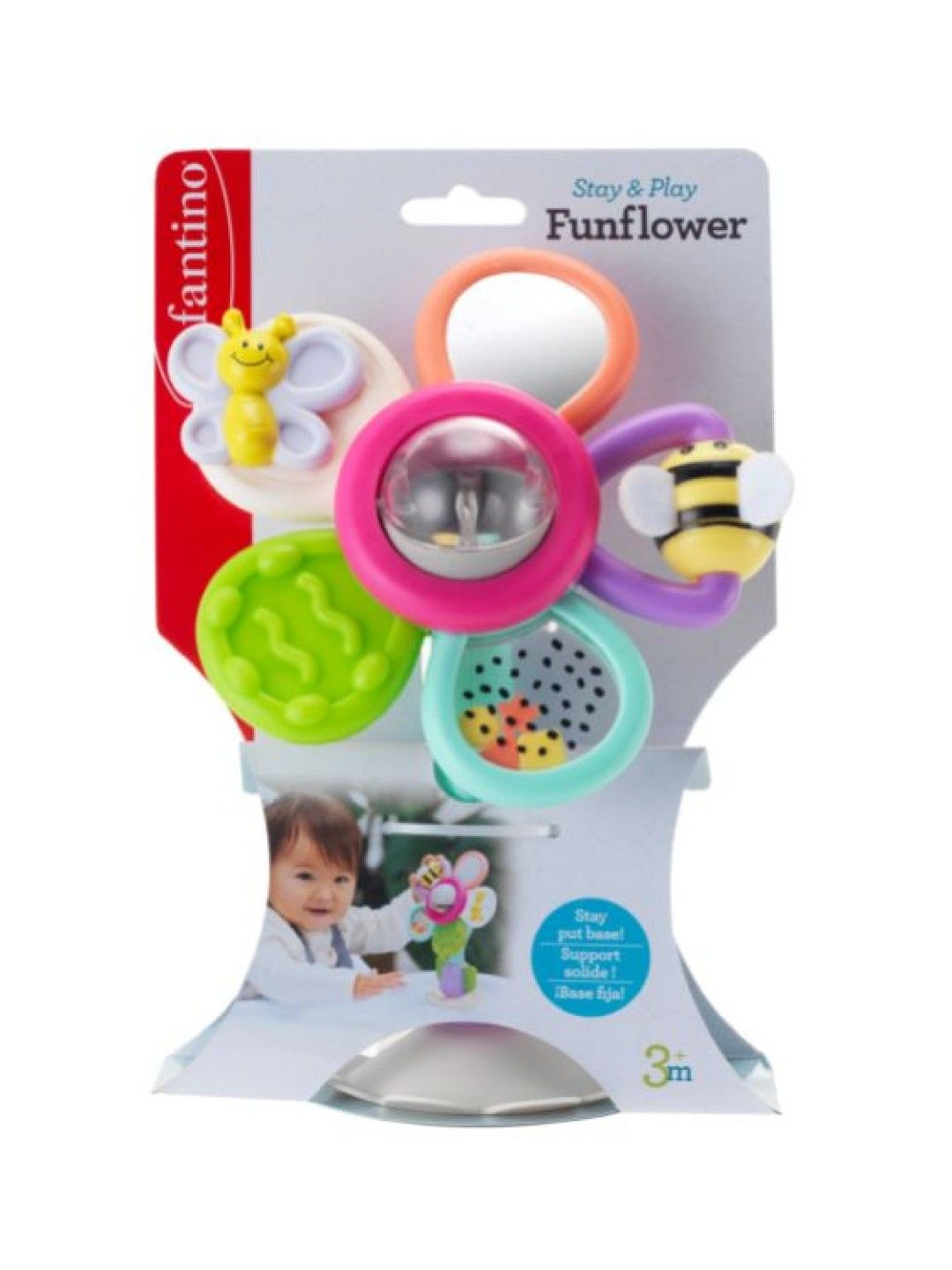 Infantino Stay & Play Funflower (Multicolor- Image 2)