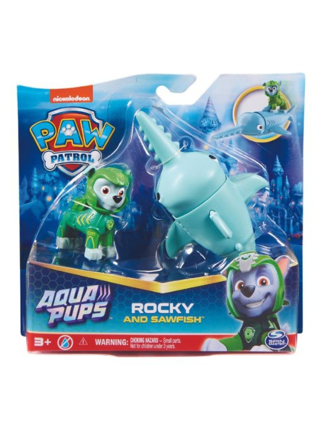 Paw Patrol Hero Pup Aqua Rocky (Multicolor- Image 2)