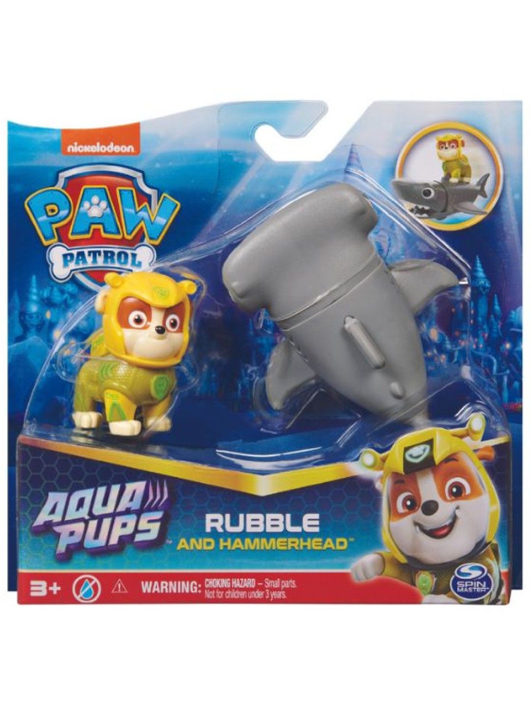 Paw Patrol Hero Pup Aqua Rubble (Multicolor- Image 2)