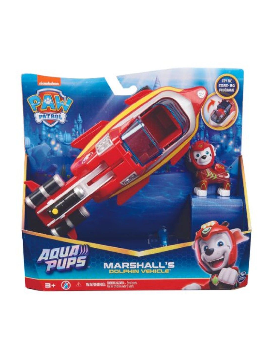 Paw Patrol Themed Vehicle Aqua Marshall (Multicolor- Image 2)