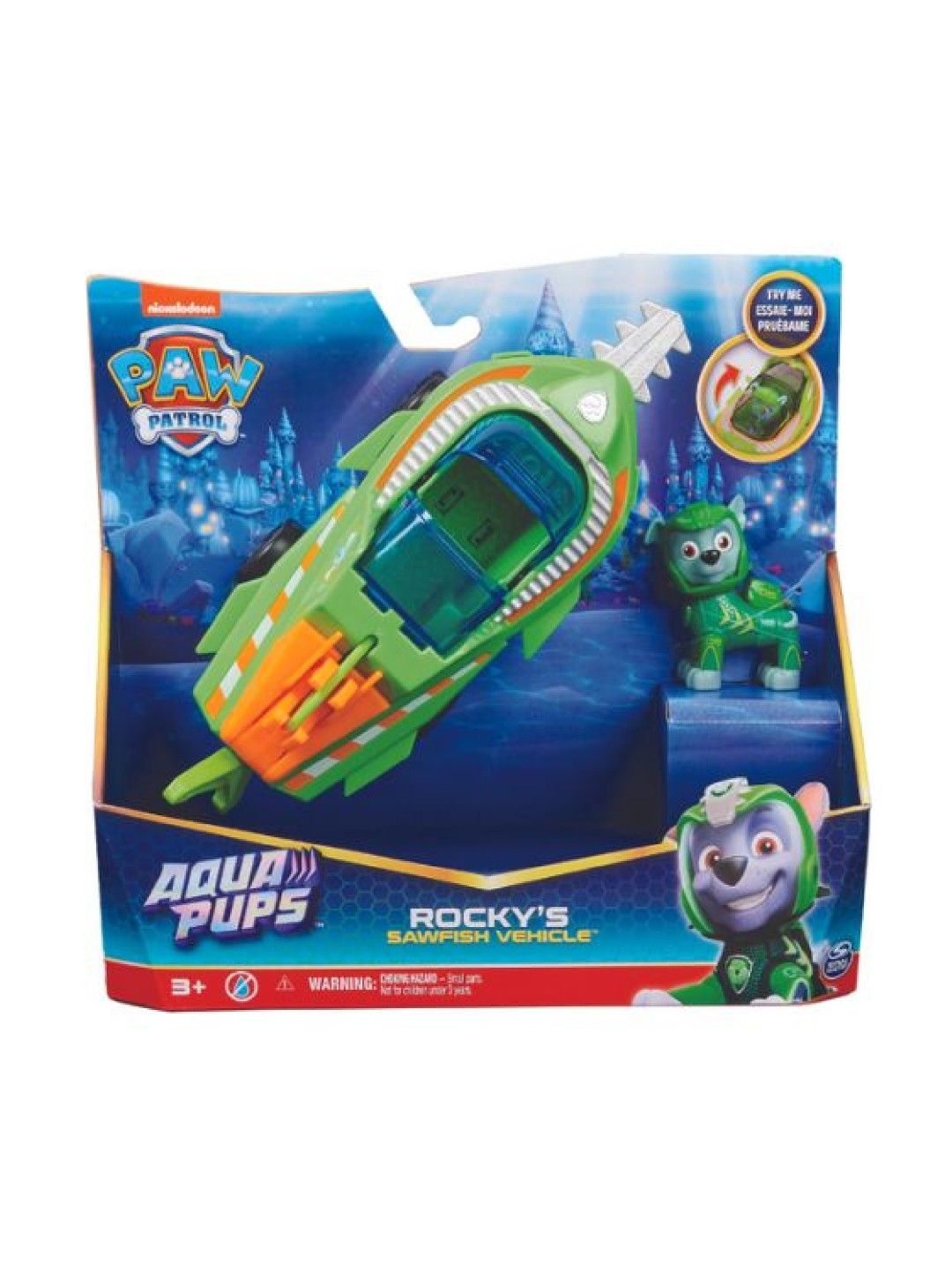 Paw Patrol Themed Vehicle Aqua Rocky (Multicolor- Image 2)