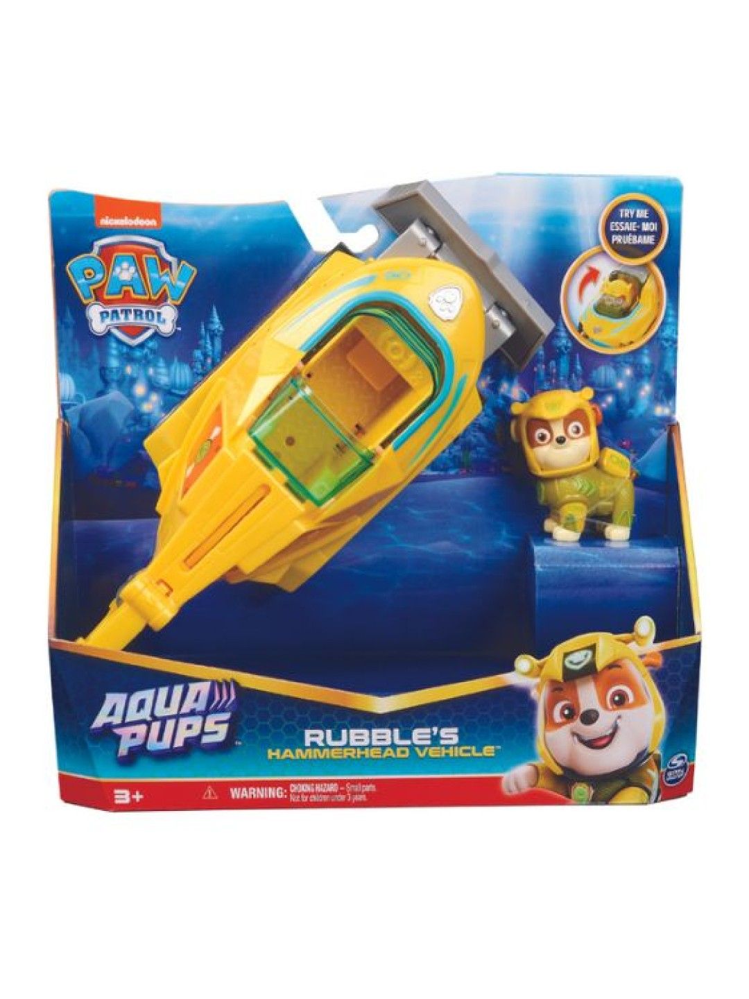 Paw Patrol Themed Vehicle Aqua Rubble (Multicolor- Image 2)