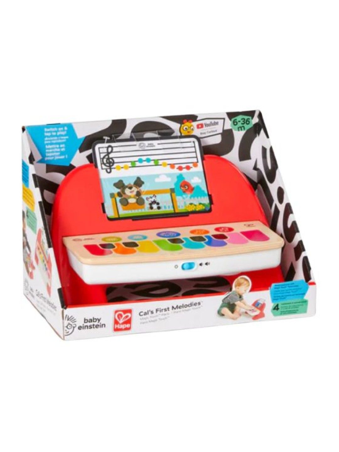 Baby Einstein Cal's First Melody Magic Touch Piano (Multicolor- Image 2)