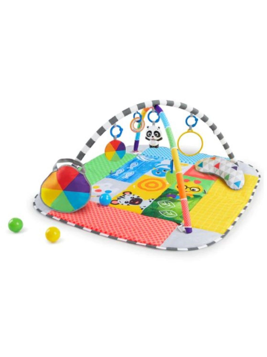 Bright Starts Patch's 5 in 1 Color Playspace Activity Gym & Ball Pit (Multicolor- Image 2)