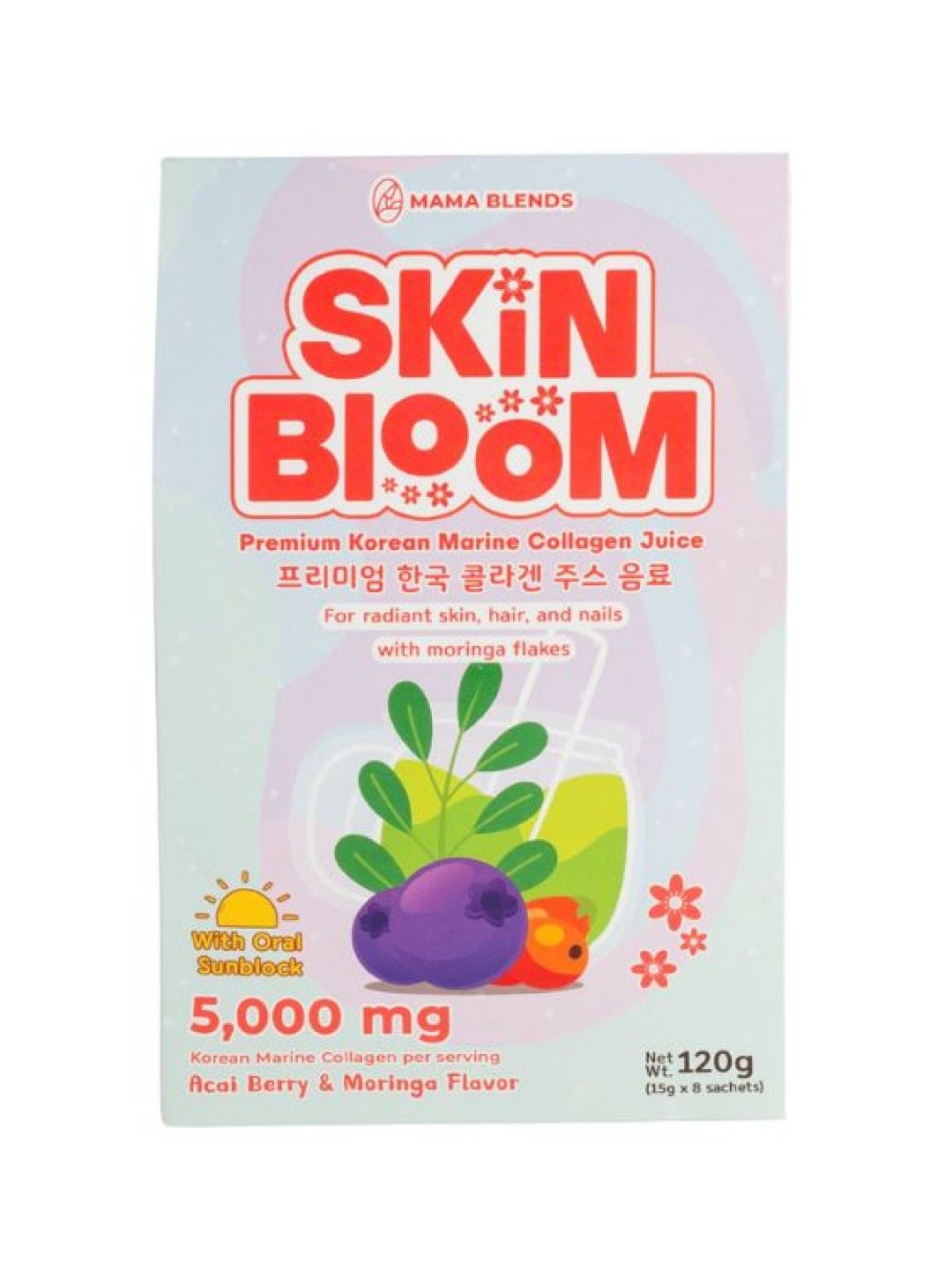 Skin Bloom by Mama Blends Premium Korean Collagen Juice (Green Juice- Image 2)