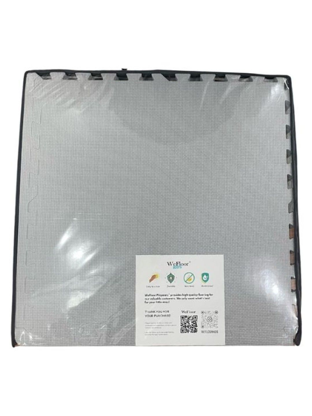 WeFloor Kids PlayMat Tiles (Cool Grey- Image 2)