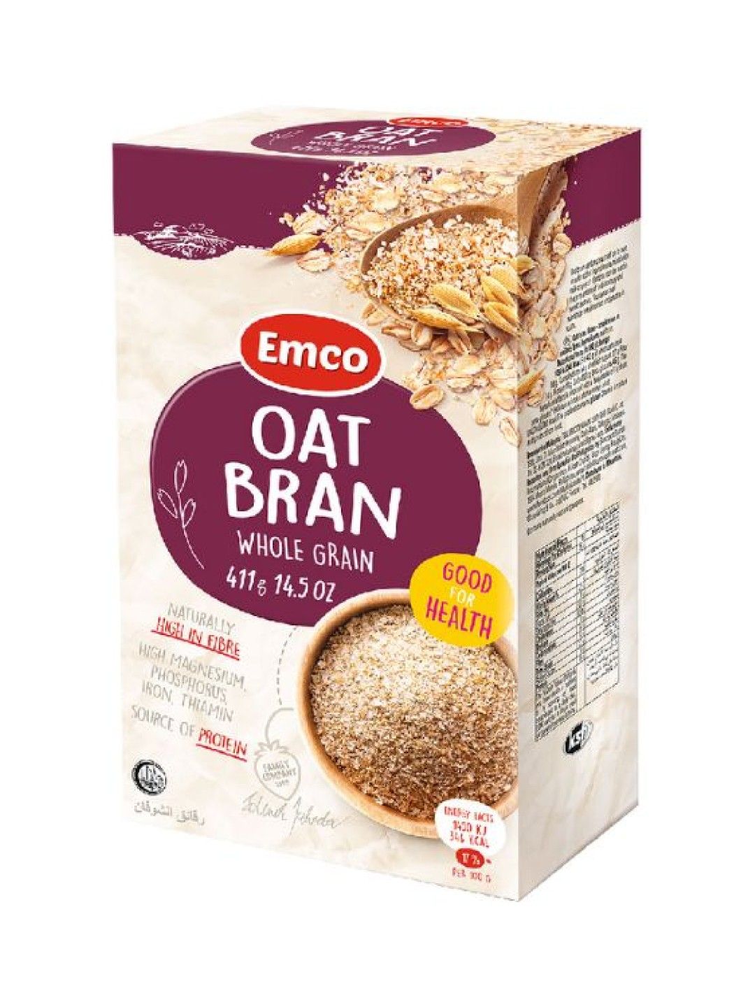 Emco Musli Oat Bran (411g) (No Color- Image 2)