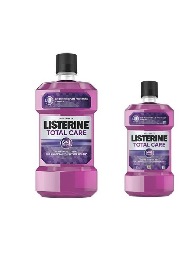 Listerine Total Care Mouthwash (1L)+ FREE 500ml | edamama