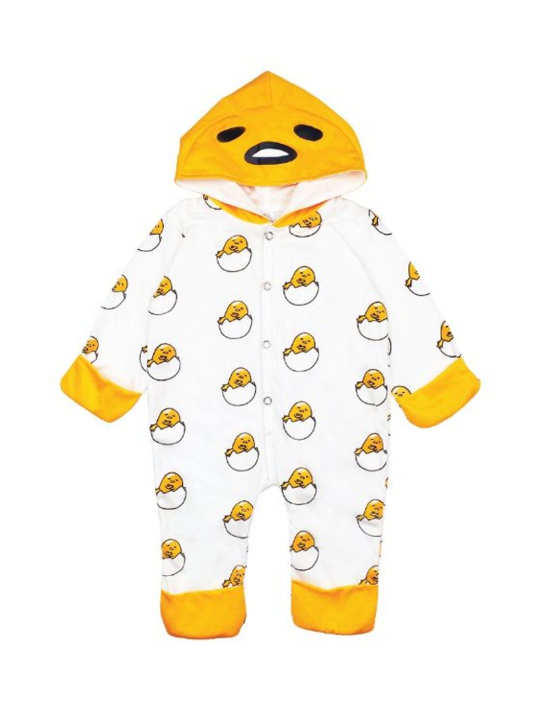 Sanrio Gudetama Hooded Frogsuit - Sleepy Collection (No Color- Image 1)