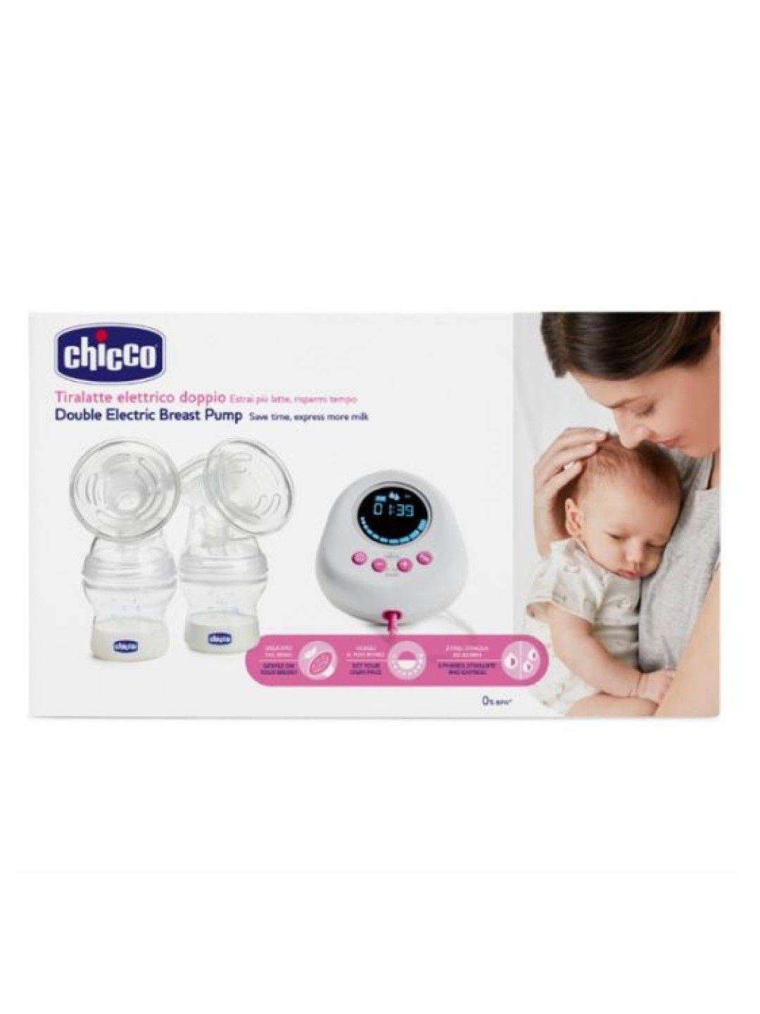 Chicco Double Electric Breast Pump (No Color- Image 2)