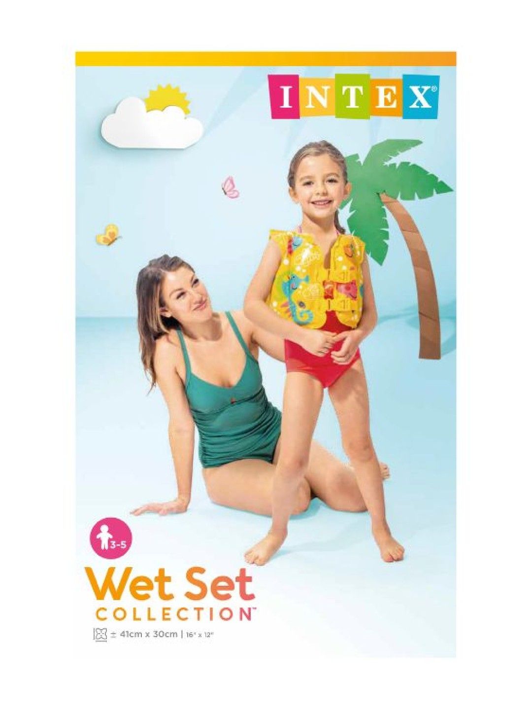 INTEX Tropical Buddies Swim Vest (No Color- Image 2)